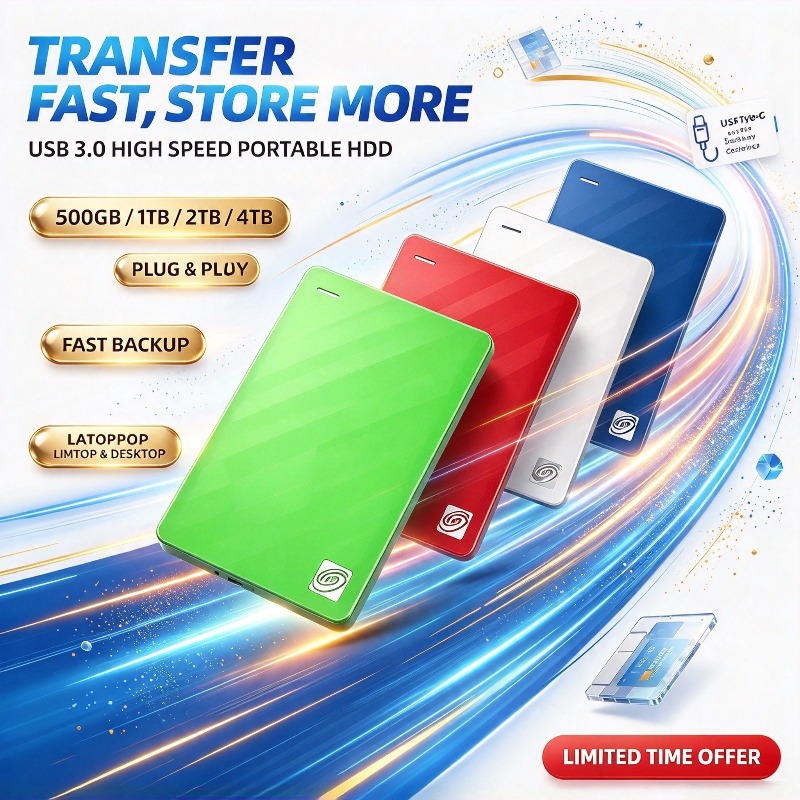 Ssd 500Gb - Абсолютно новый портативный внешний жесткий диск,